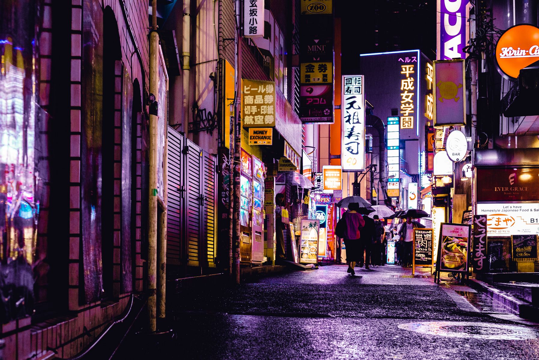 Shibuya la nuit