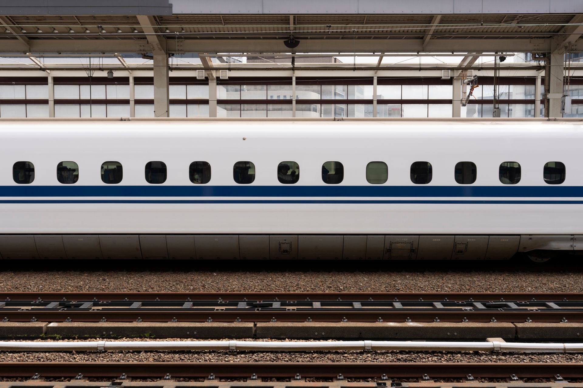Train Shinkansen à grande vitesse au Japon