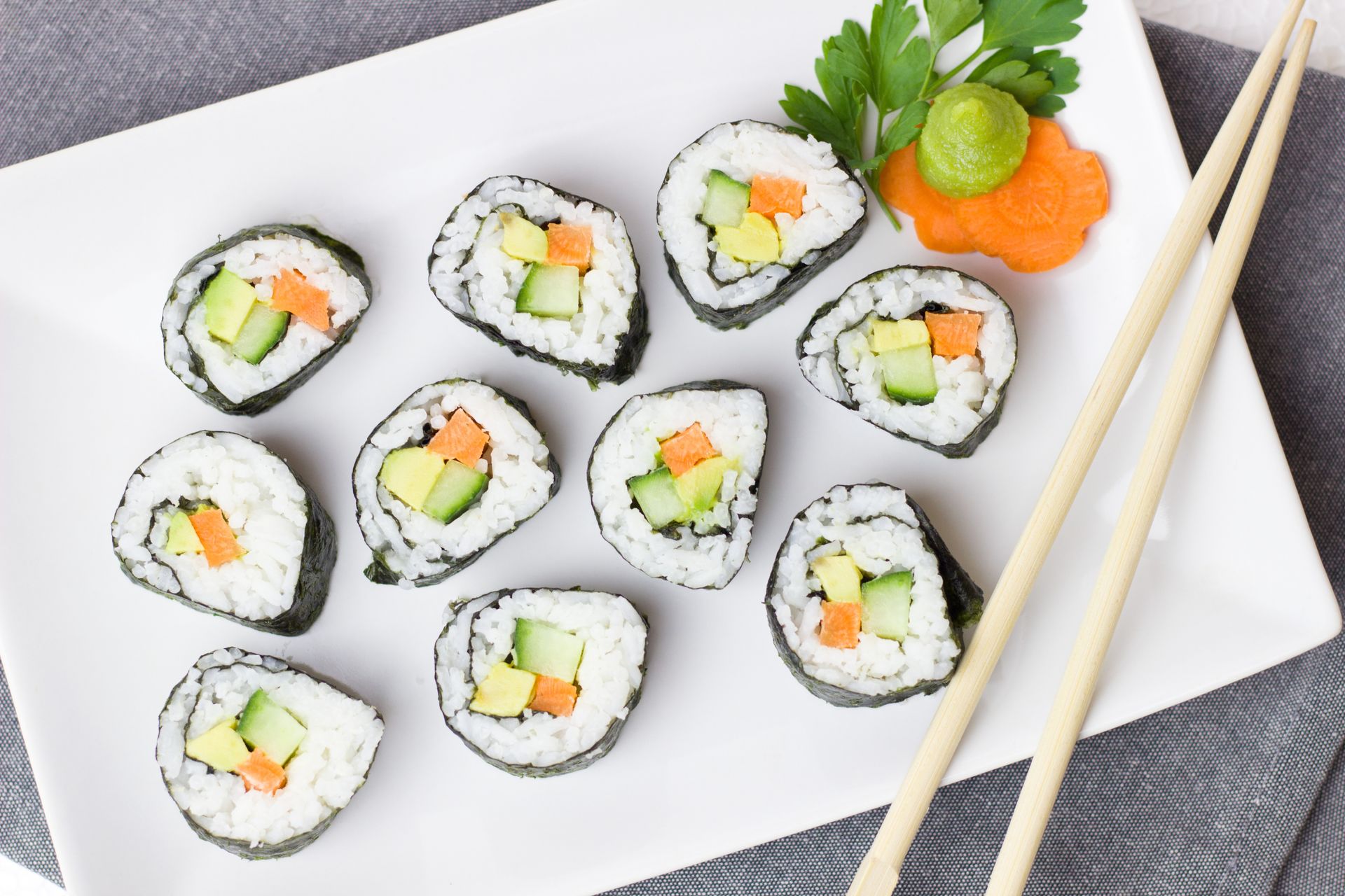 Plateau de sushi