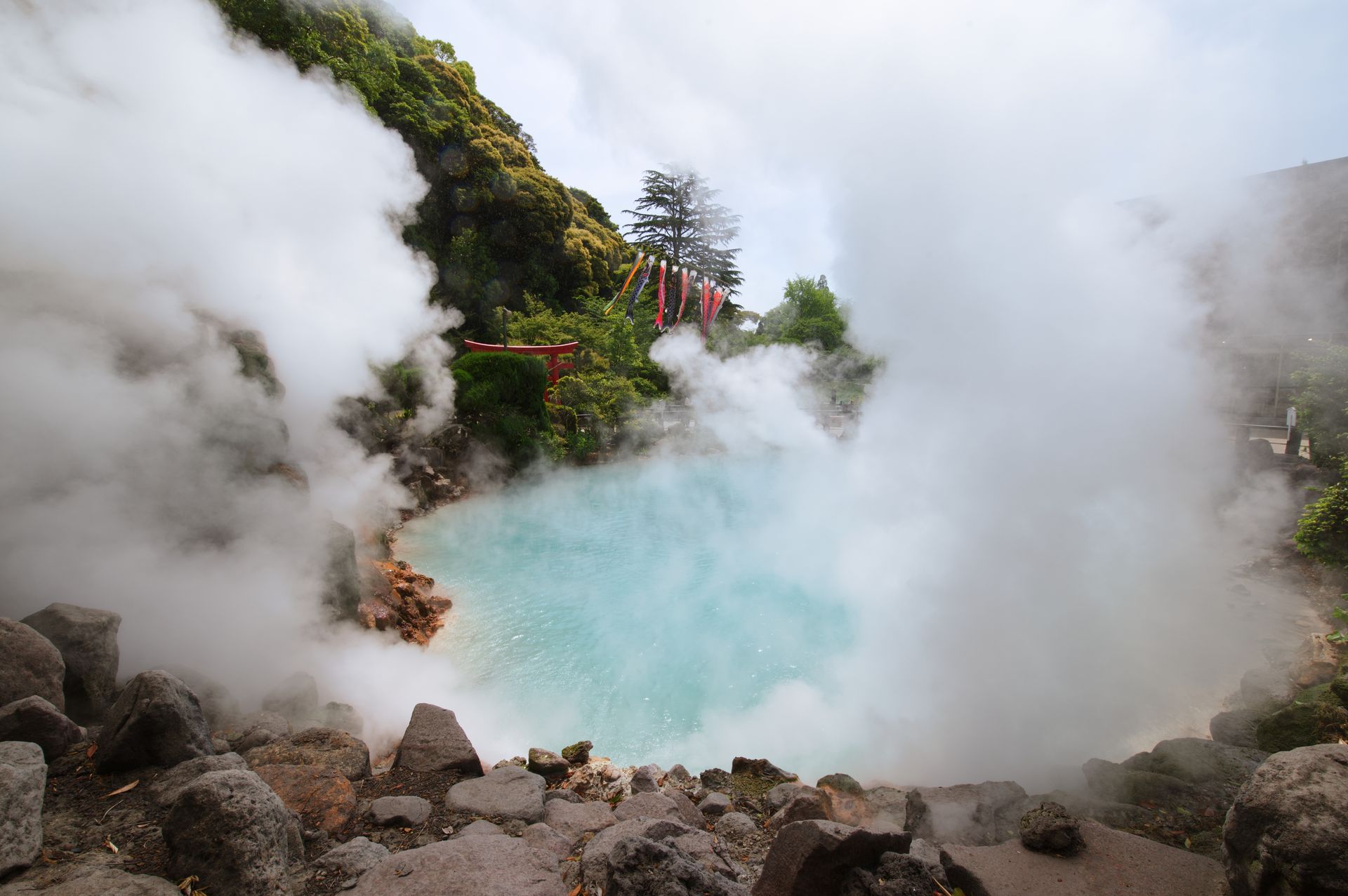 Bain thermal japonais traditionnel