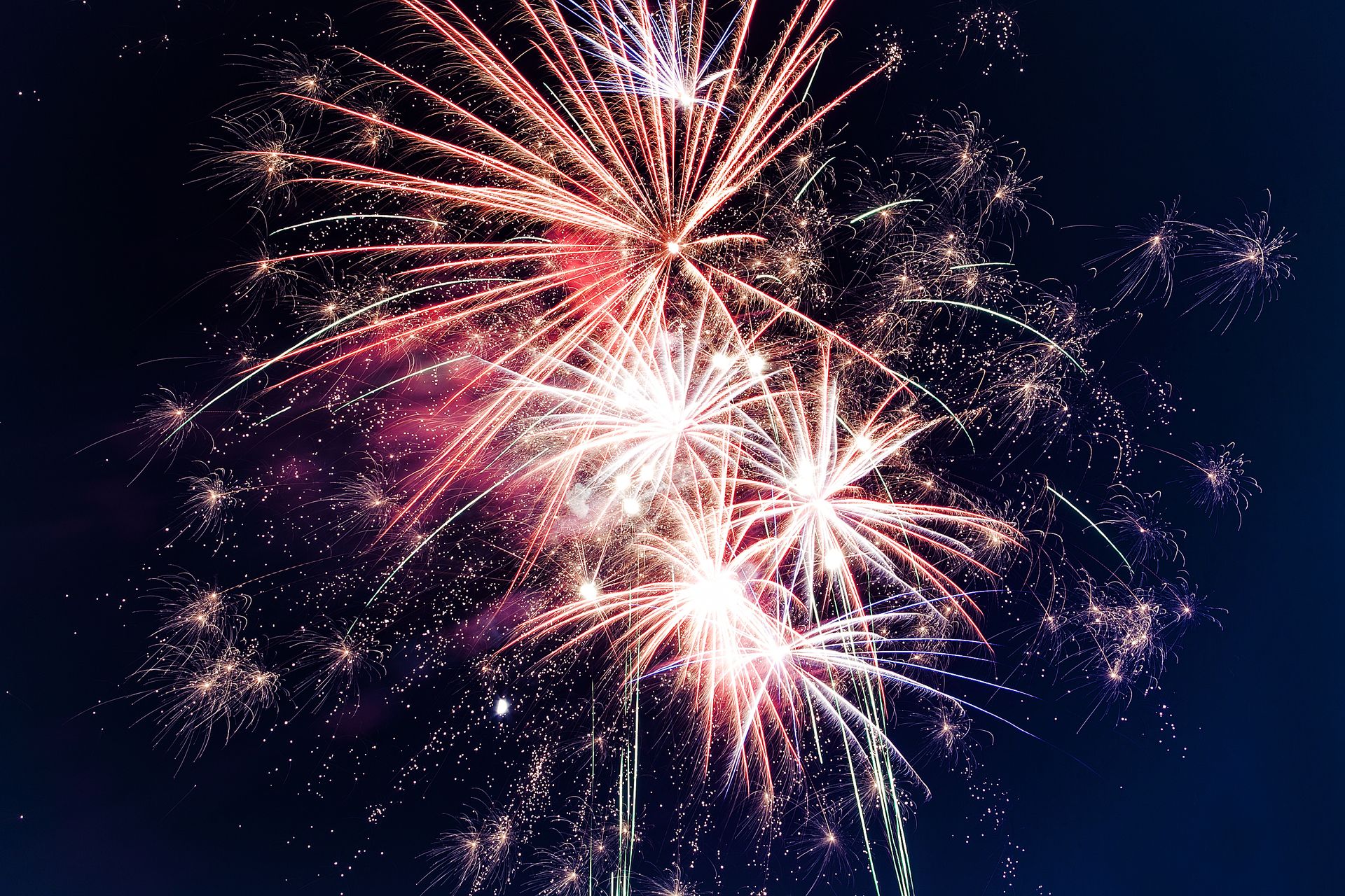 Feux d'artifice au Japon